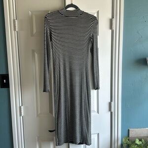 Long Striped Dress